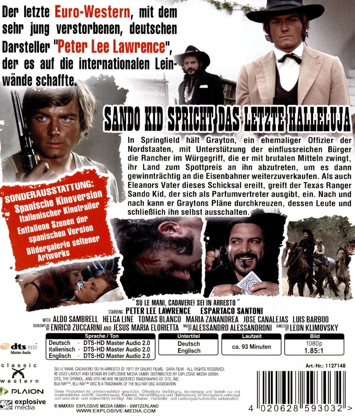 Raise Your Hands, Dead Man, You're Under Arrest (ej svensk text) (Blu-ray) - 2