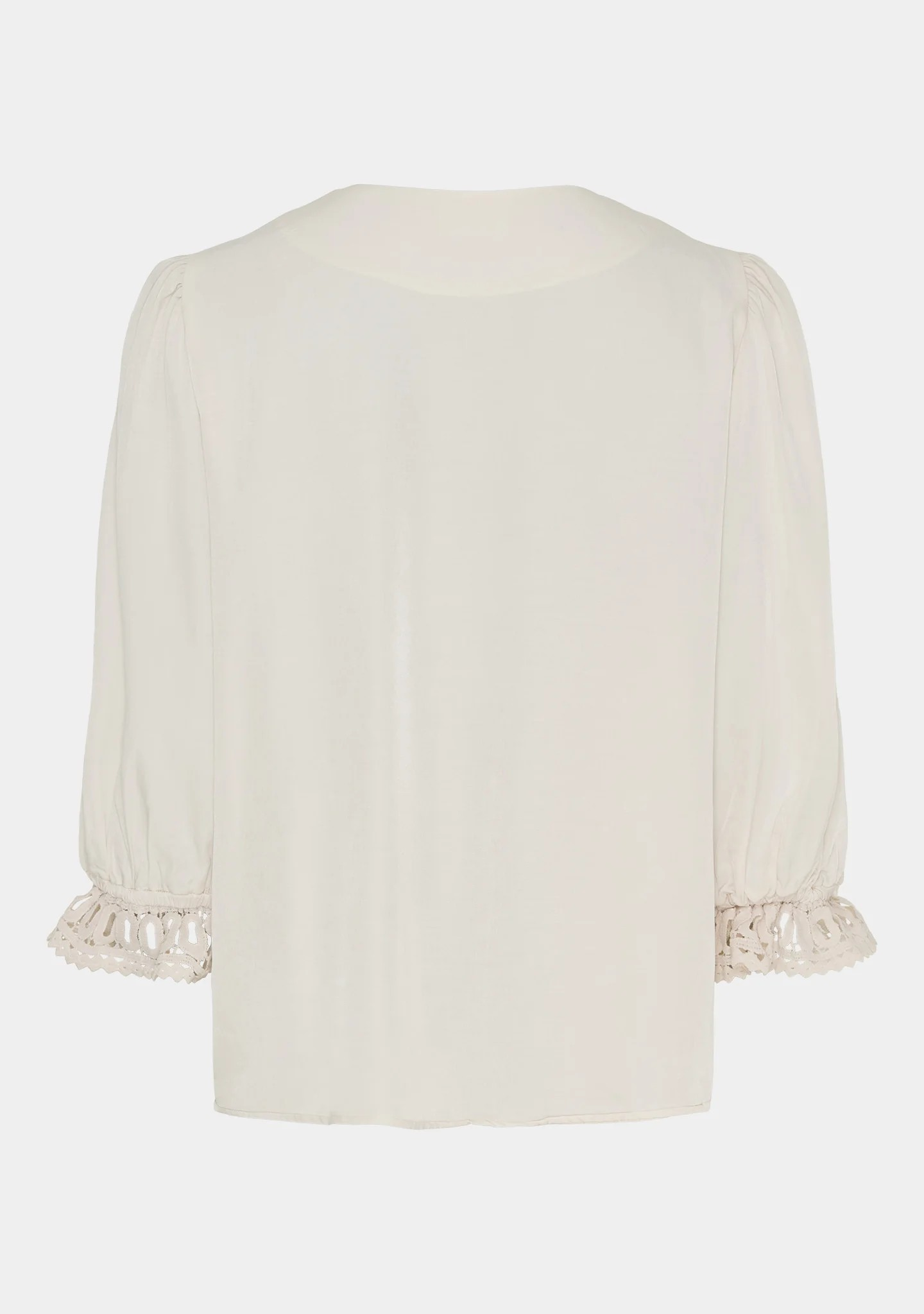 Cara Lace Blouse - Cream - Isay - 3