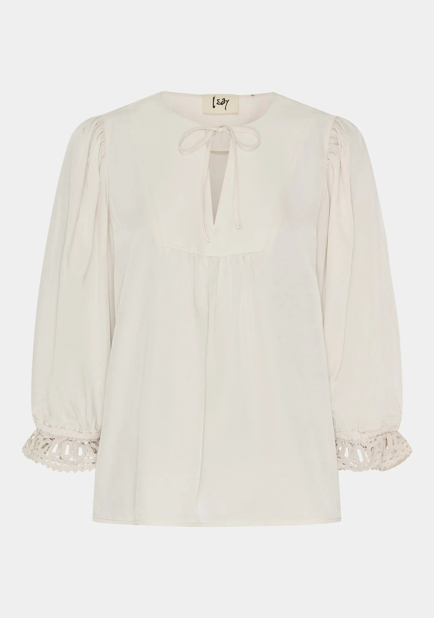 Cara Lace Blouse - Cream - Isay