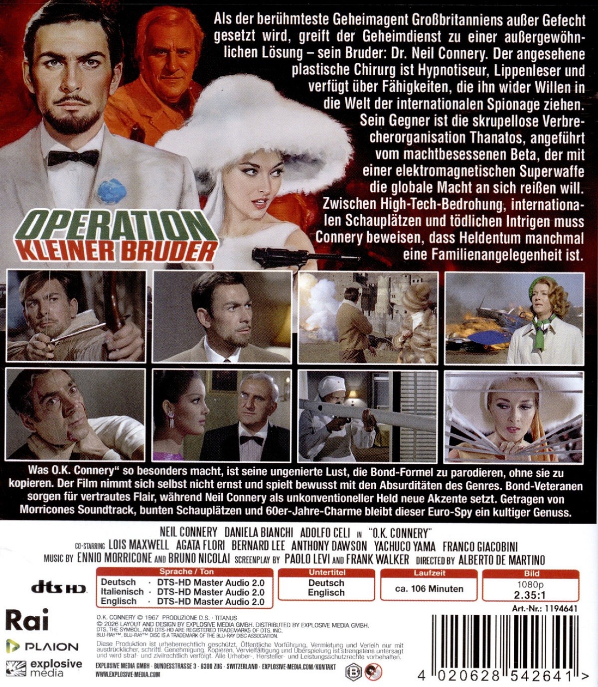 OK Connery (ej svensk text) (Blu-ray) - 2