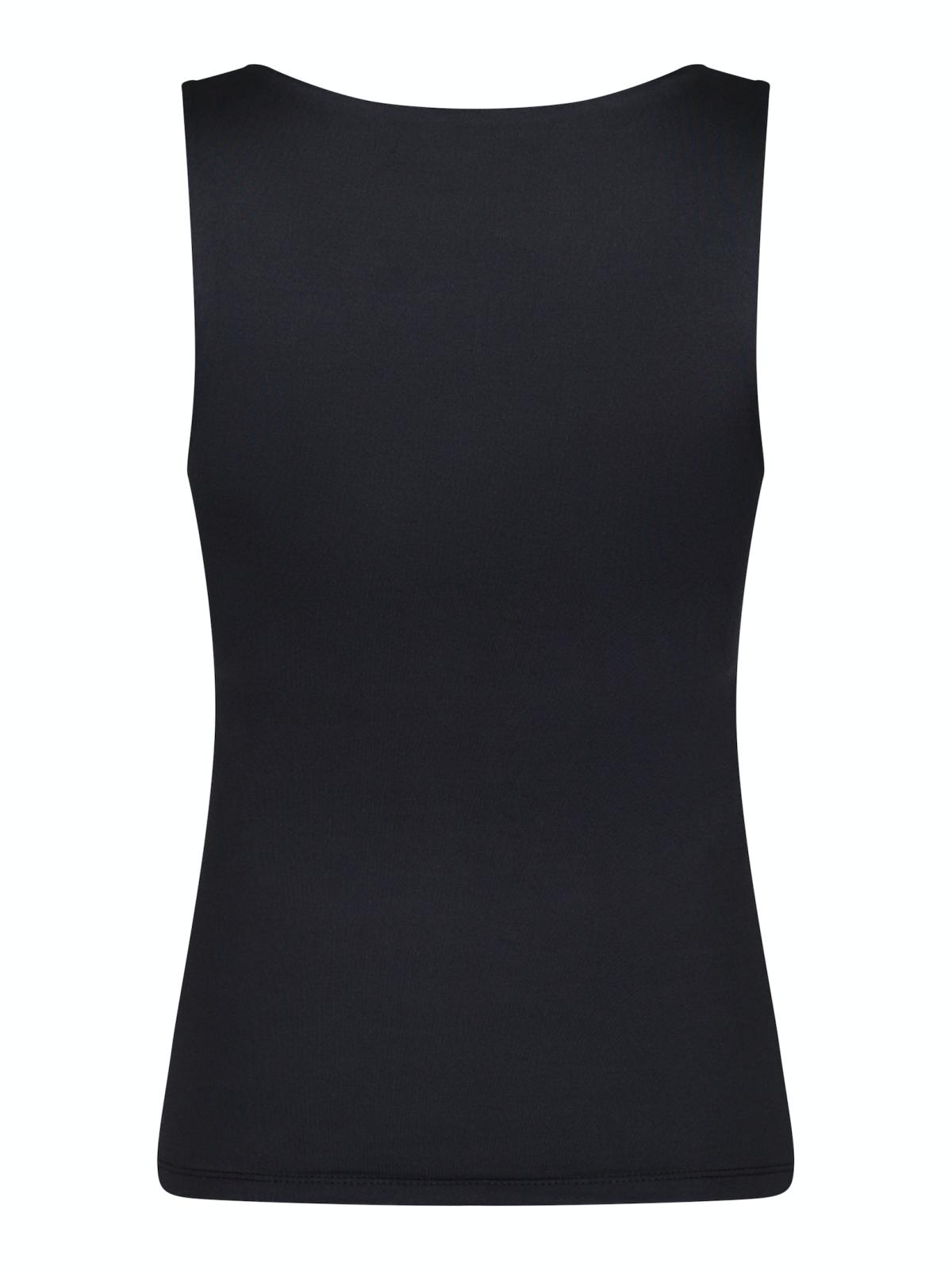 Neo Noir Sophia Jersey Top, Black - 2