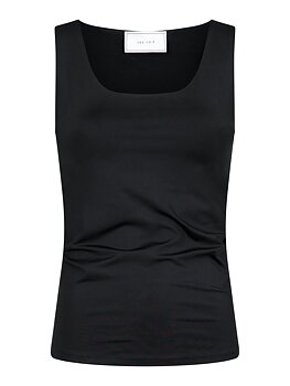 Neo Noir Sophia Jersey Top, Black