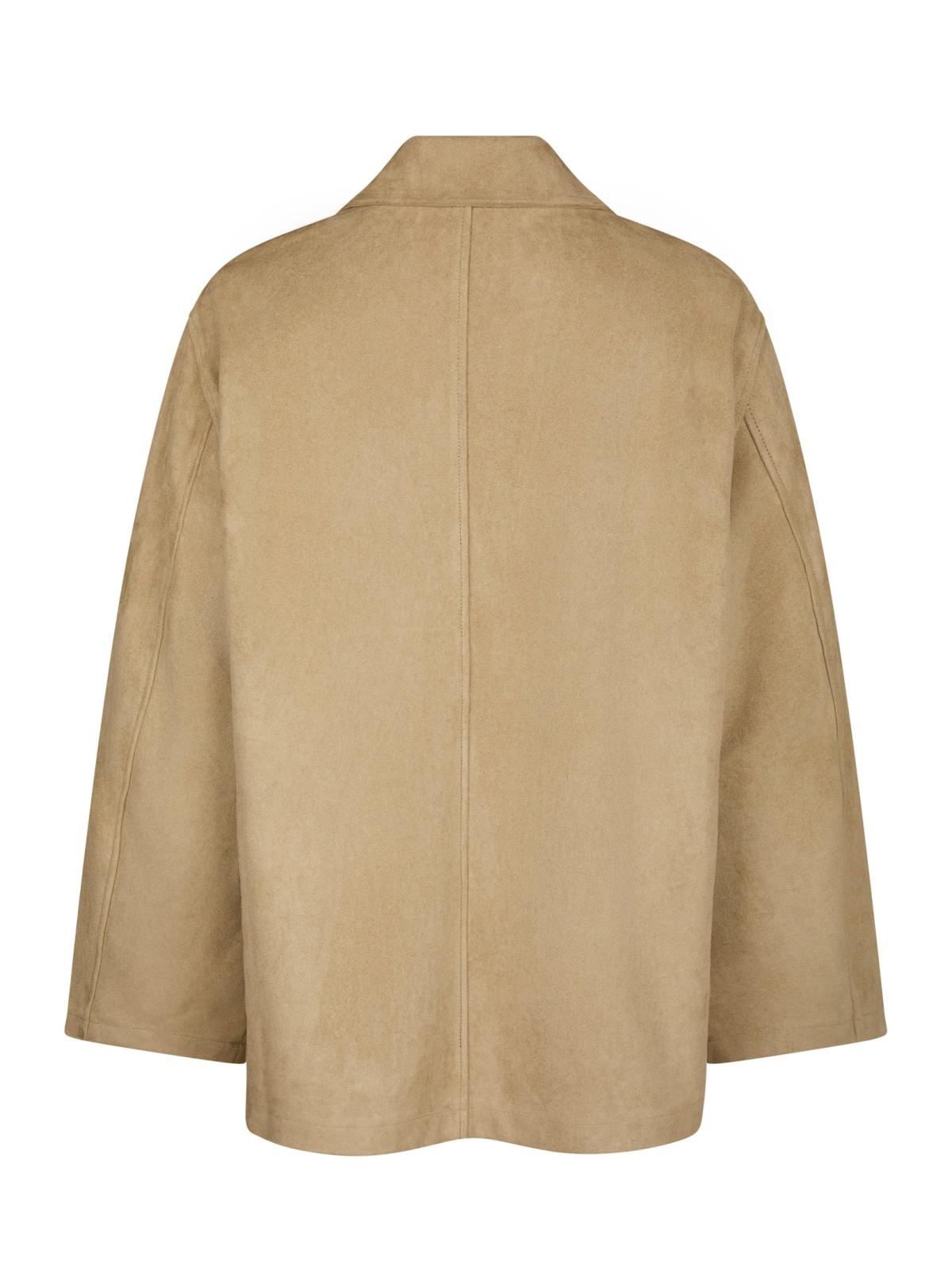Neo Noir Ravina Faux Suede  Jacket,  Sand - 2