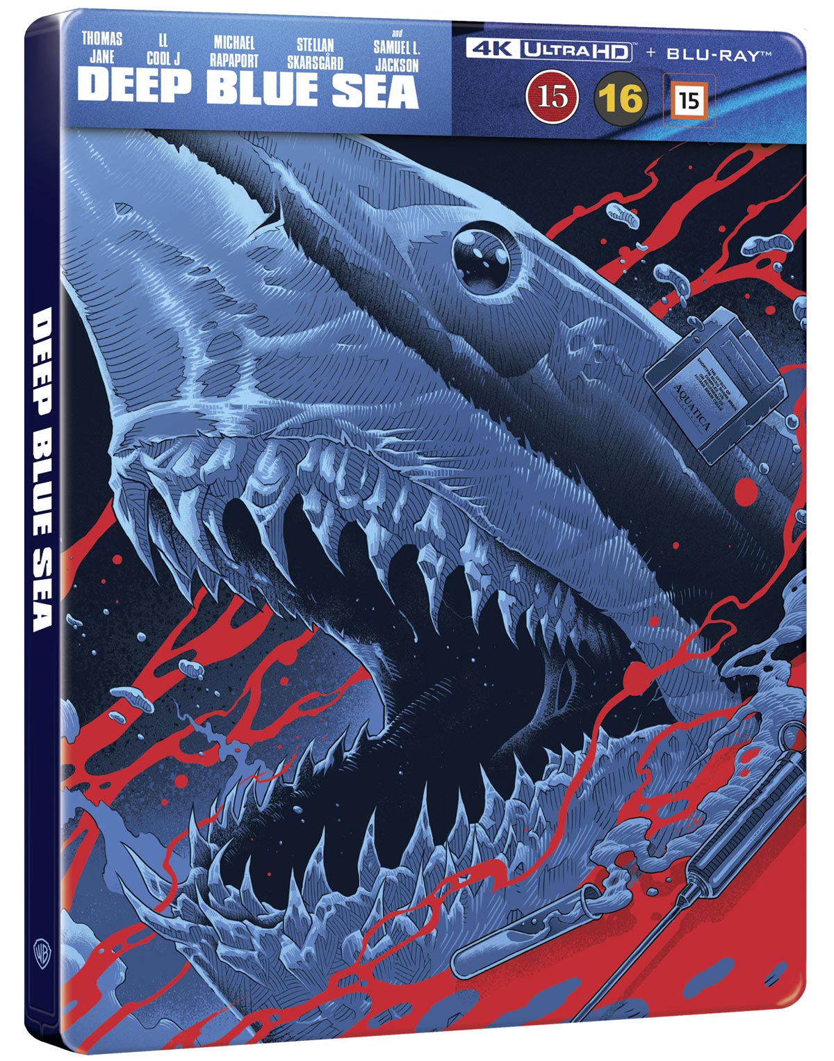 Deep Blue Sea (Limited Edition Steelbook) (4K Ultra HD + Blu-ray) - 3