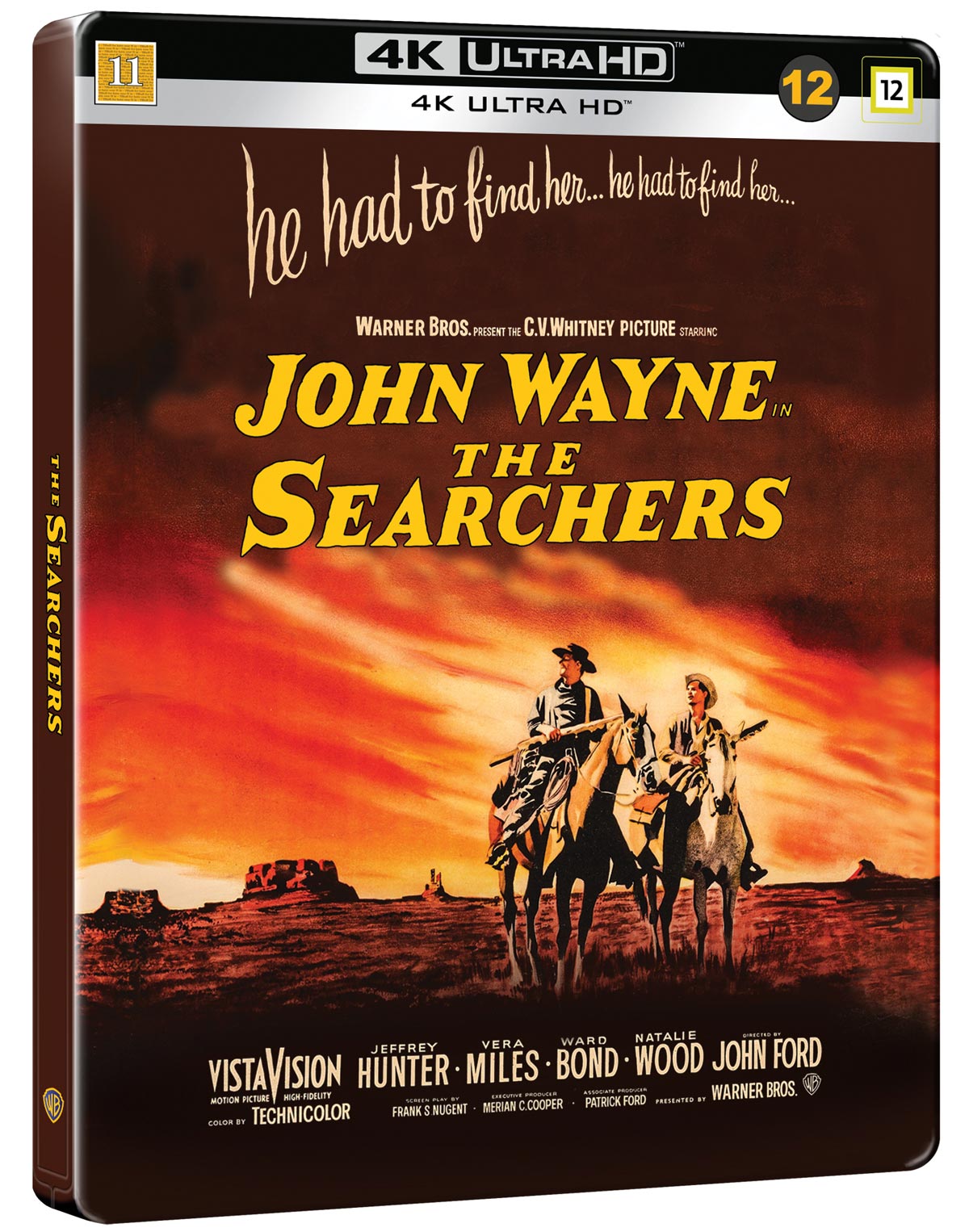 The Searchers (Limited Edition Steelbook) (4K Ultra HD) - 3