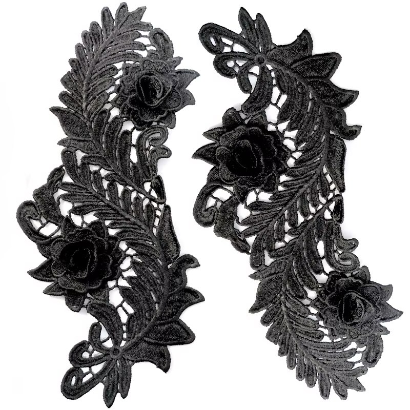 3D-ROSES - svart - 2