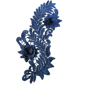 3D-ROSES - mörkblå