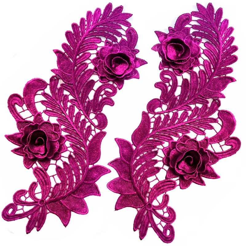 3D-ROSES - purple - 2