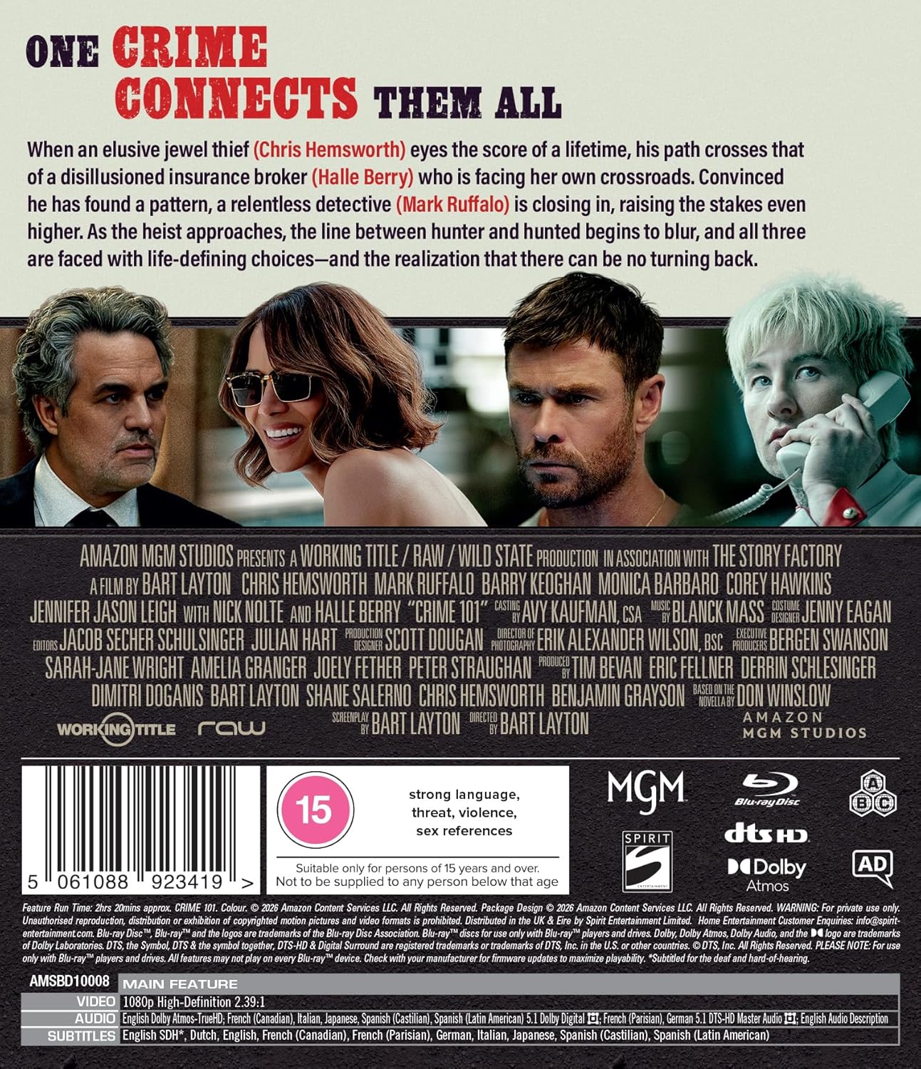Crime 101 (ej svensk text) (Blu-ray) - 2