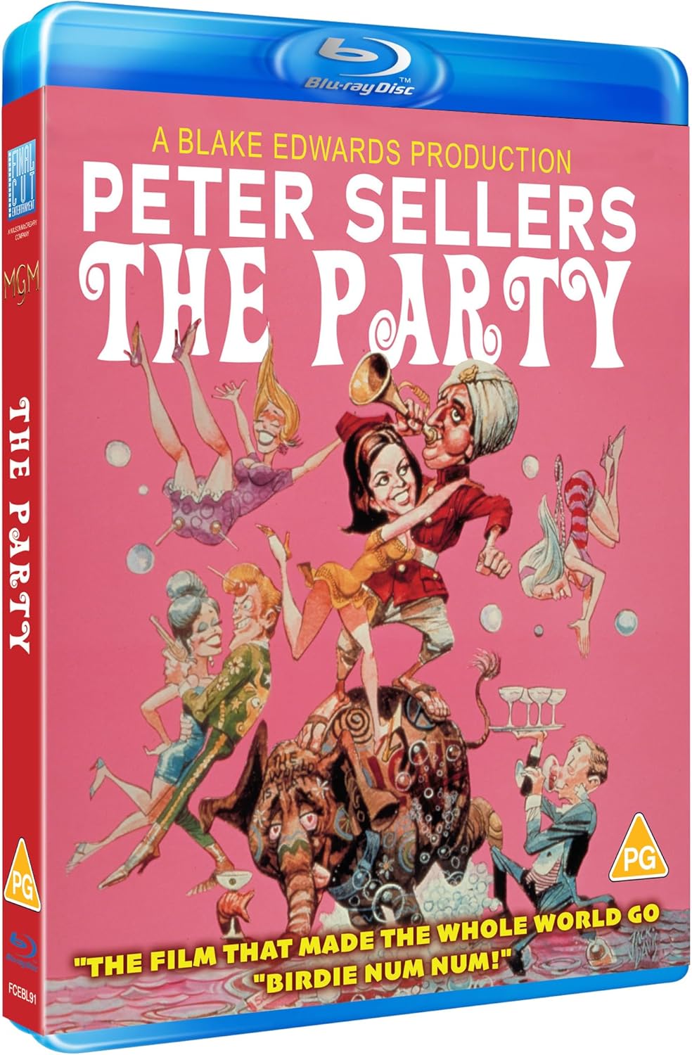 The Party (ej svensk text) (Blu-ray)