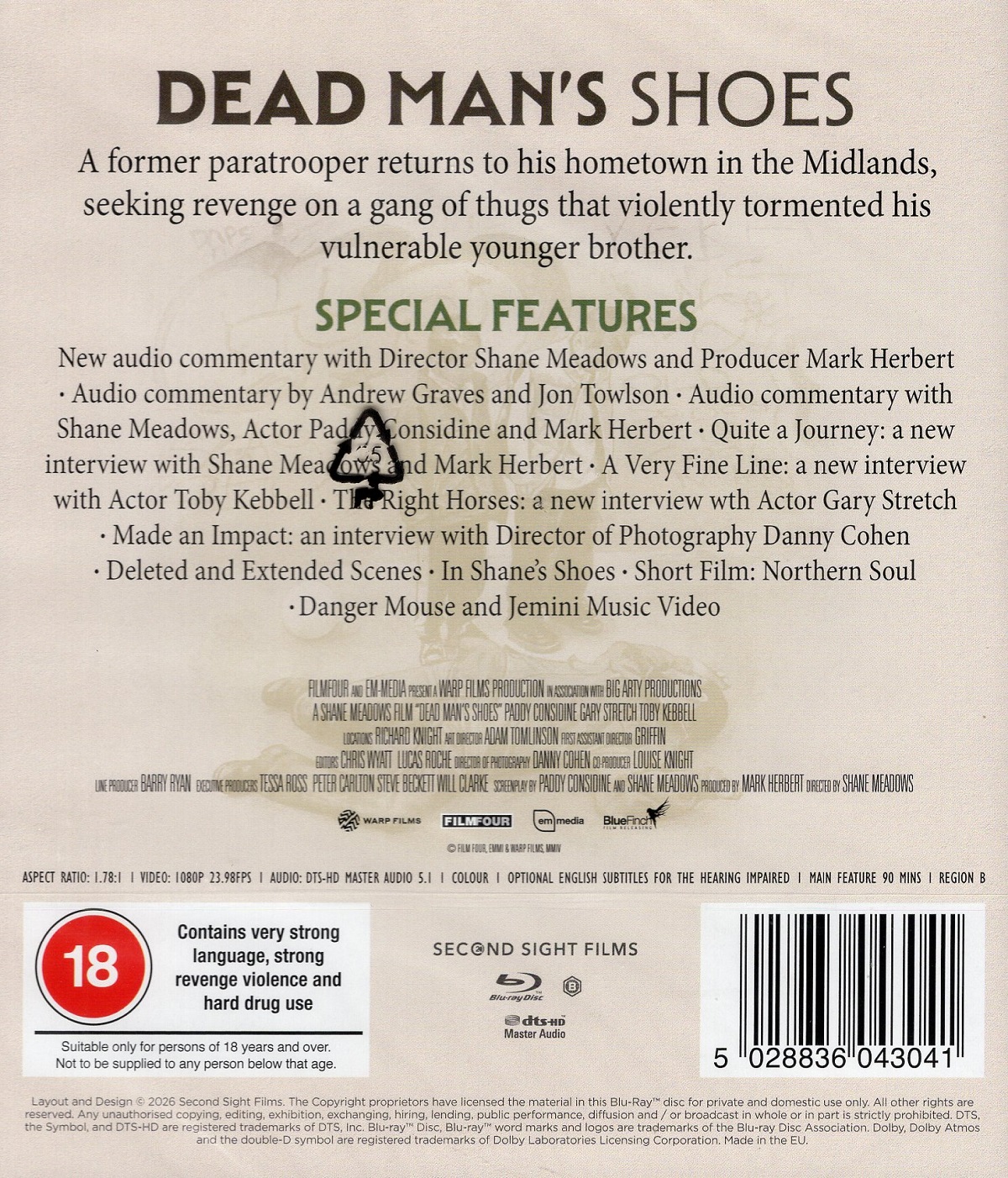 Dead Man's Shoes (ej svensk text) (Blu-ray) - 2