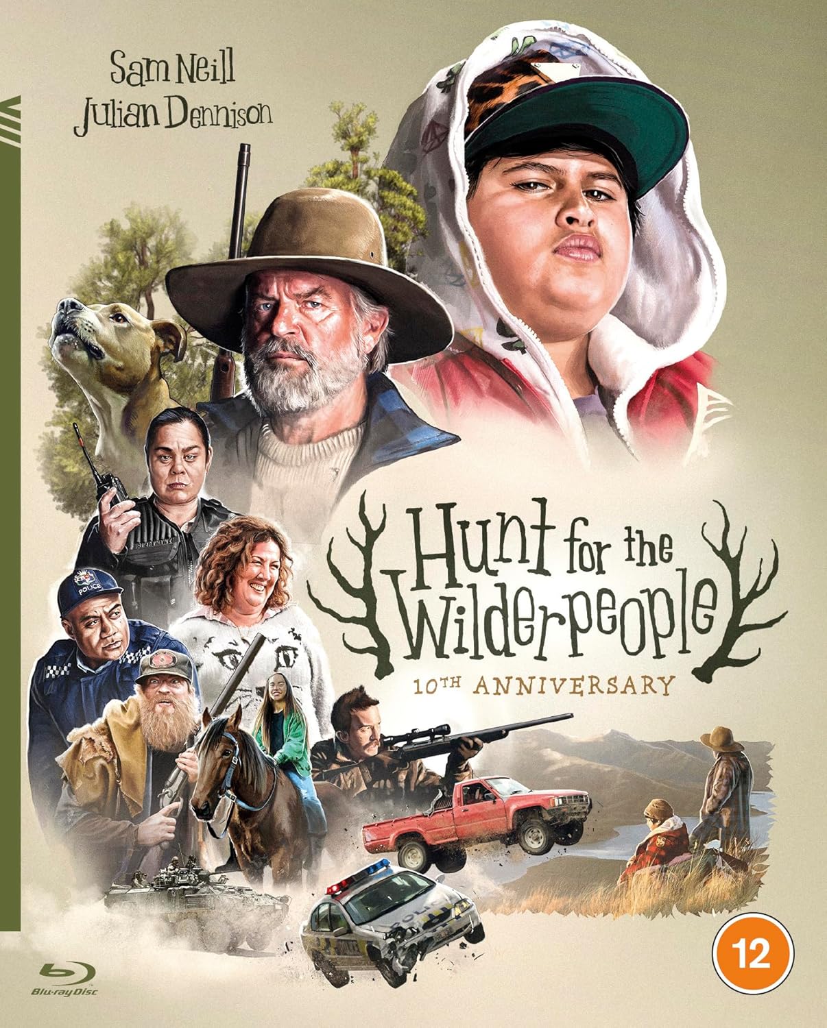 Hunt For the Wilderpeople (ej svensk text) (Blu-ray)