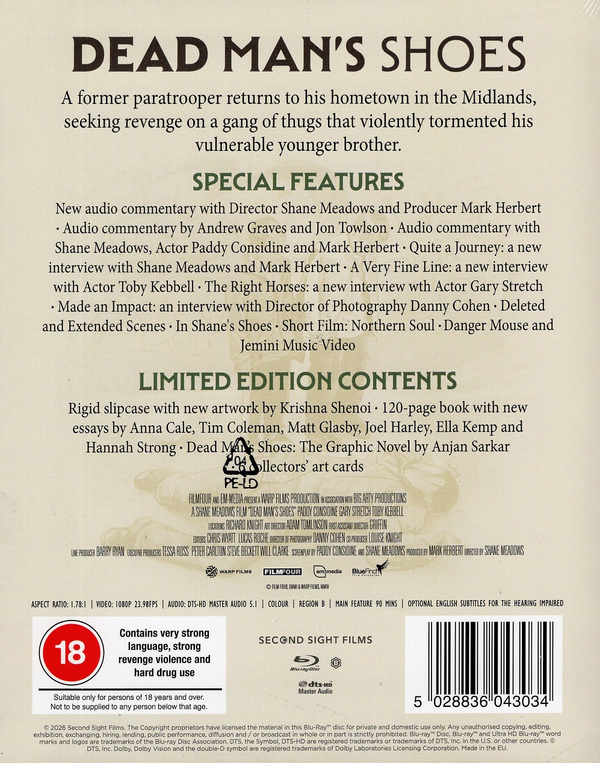 Dead Man's Shoes (Limited Edition) (ej svensk text) (Blu-ray) - 2