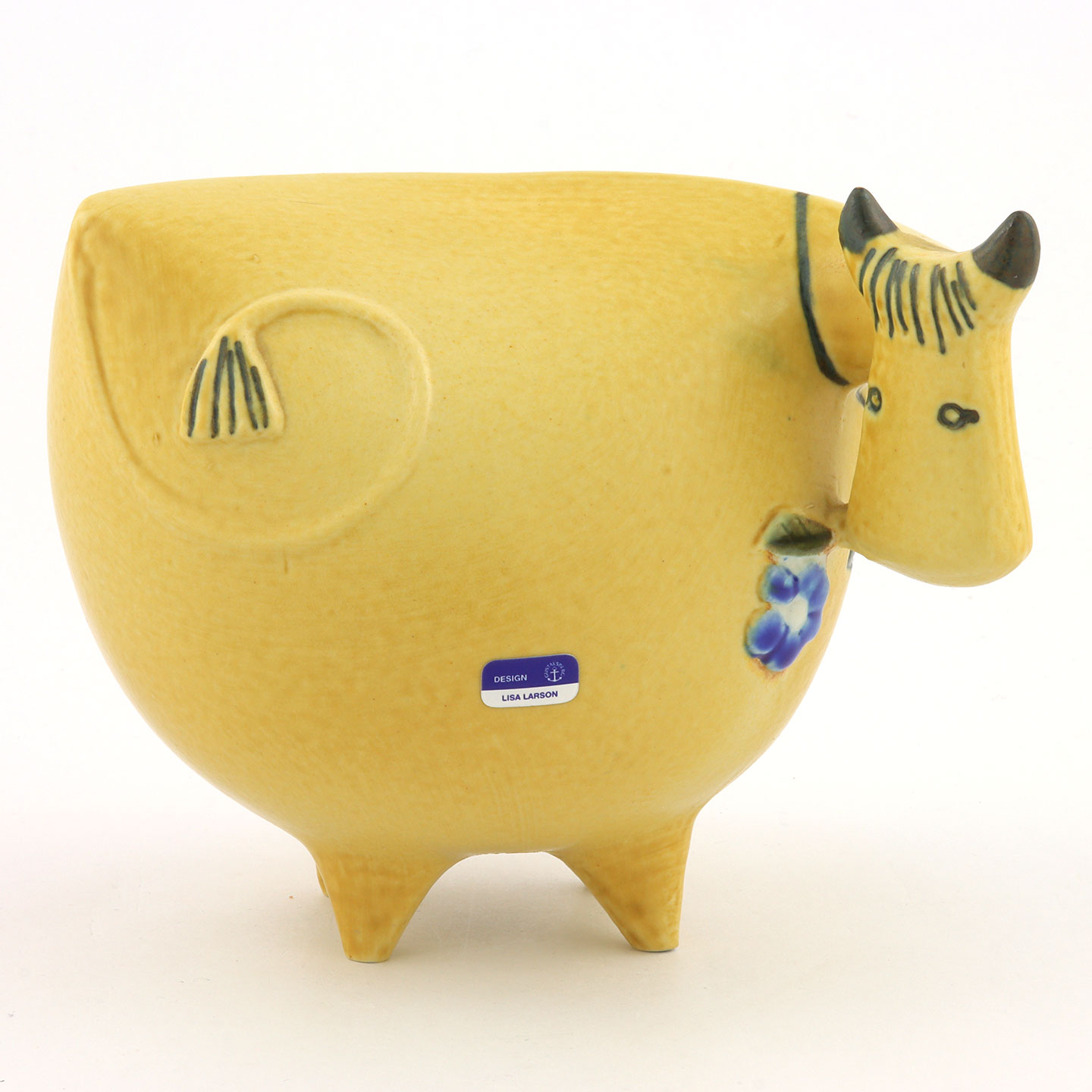 Lisa Larson リサラーソン 大きな動物園 牛 54071 Lisa Larson (Large Zoo 1959) Careful Cow 15/12 cm (5)