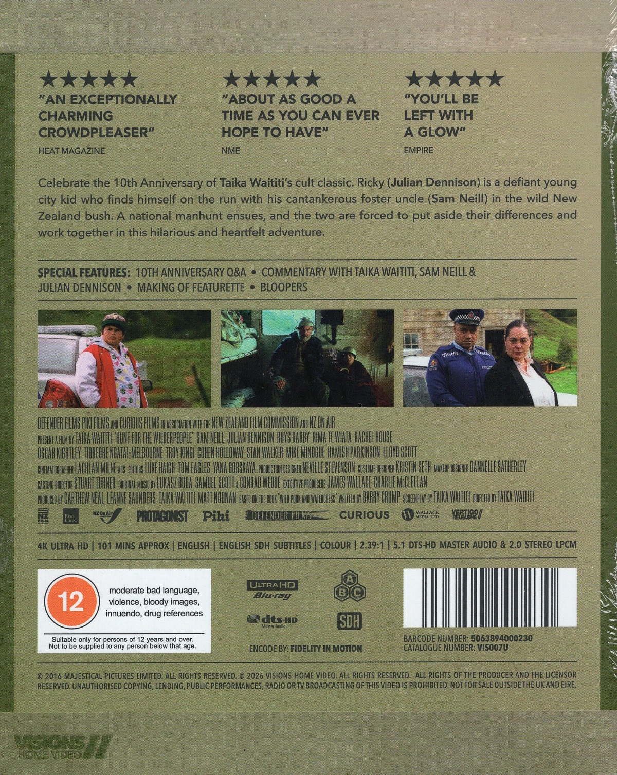 Hunt For the Wilderpeople (ej svensk text) (4K Ultra HD) - 2