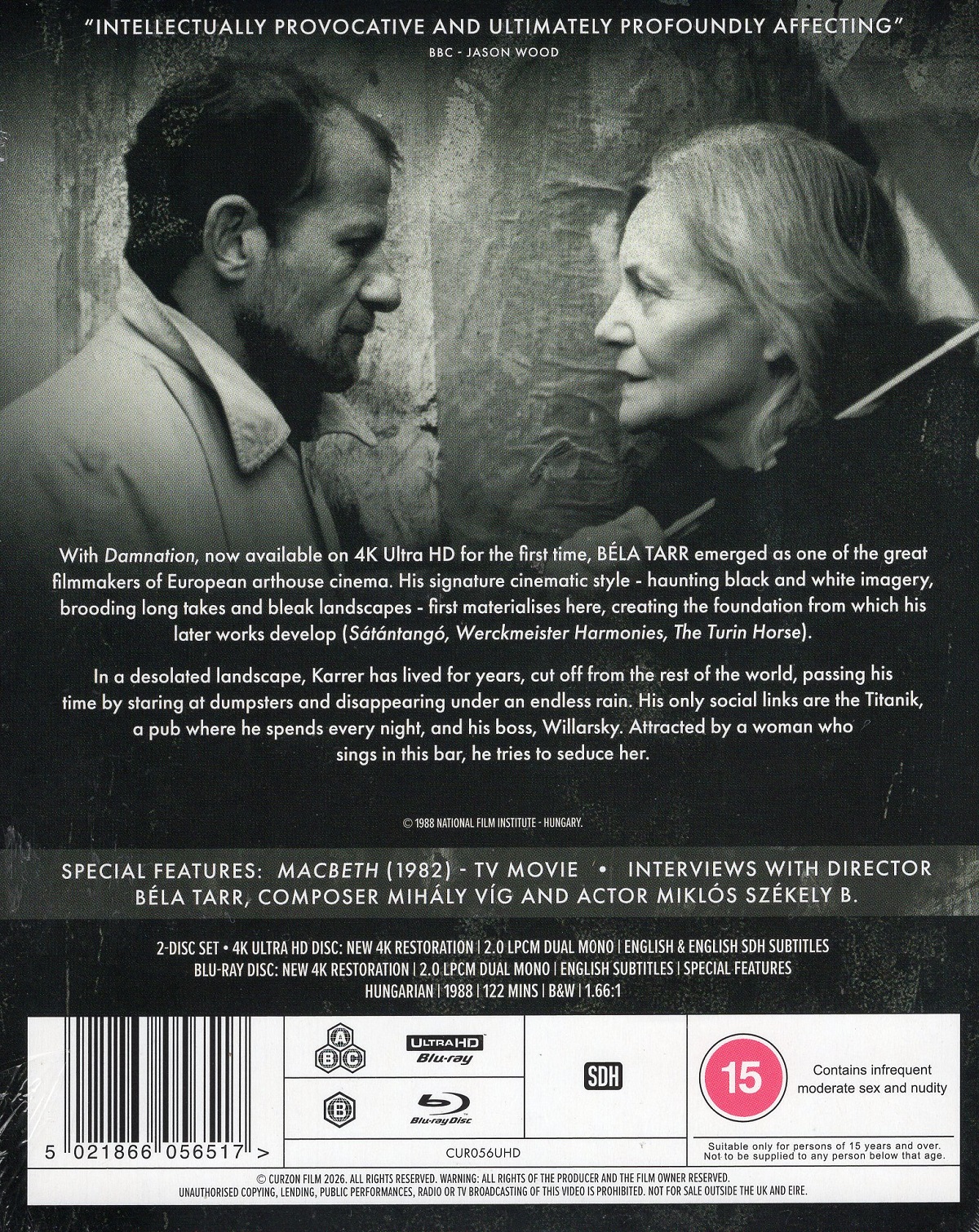Damnation (ej svensk text) (4K Ultra HD + Blu-ray) - 2