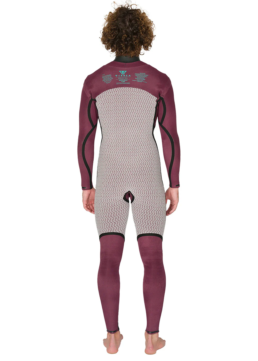 Vissla våtdräkt New Seas 4/3 U-Zip - 3