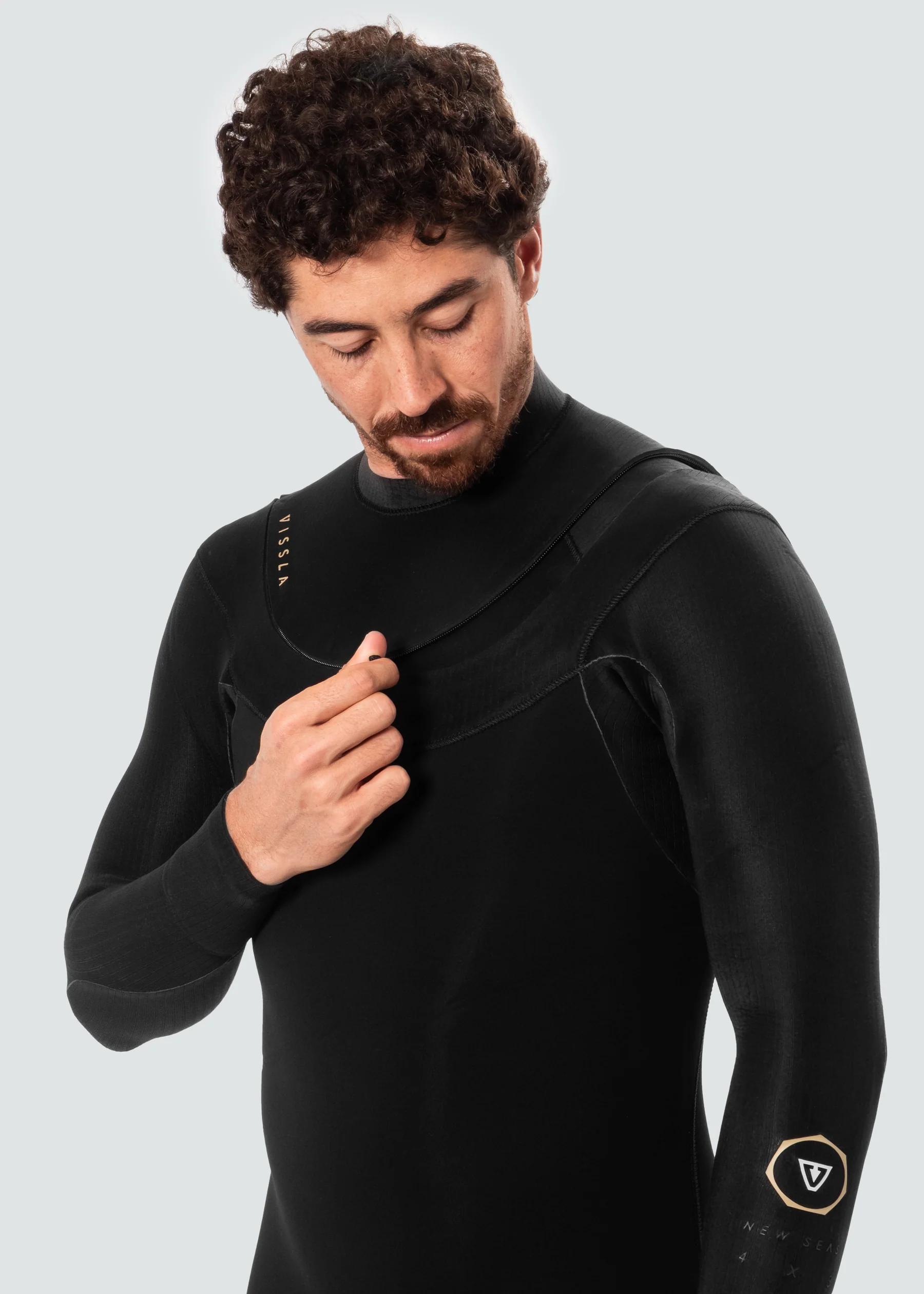 Vissla våtdräkt New Seas 4/3 U-Zip - 6