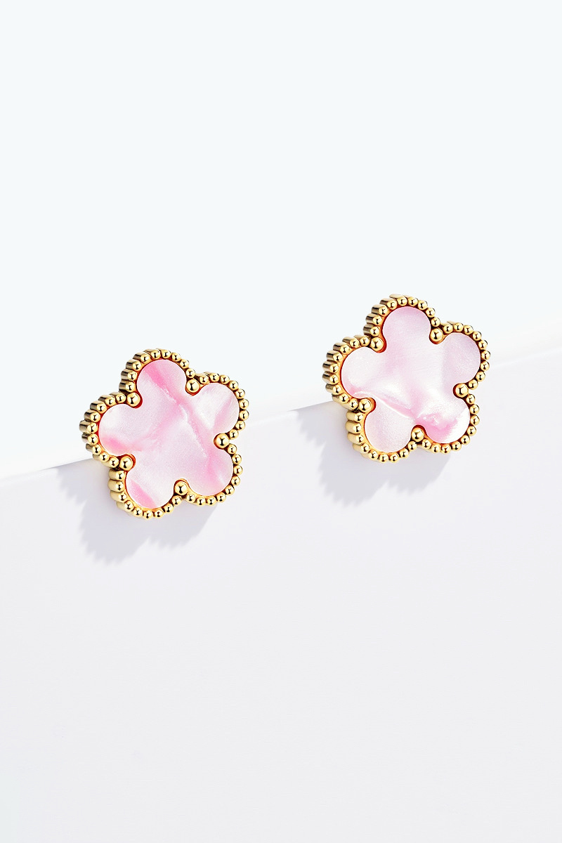 Earrings pink - 2