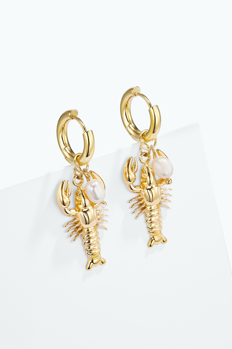 Earrings lobster - 2