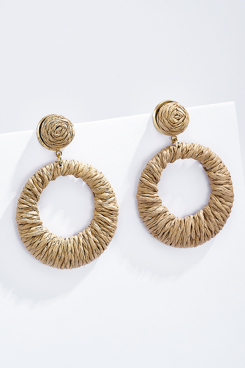 Earrings camel - 2