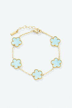 Bracelet blue/gold
