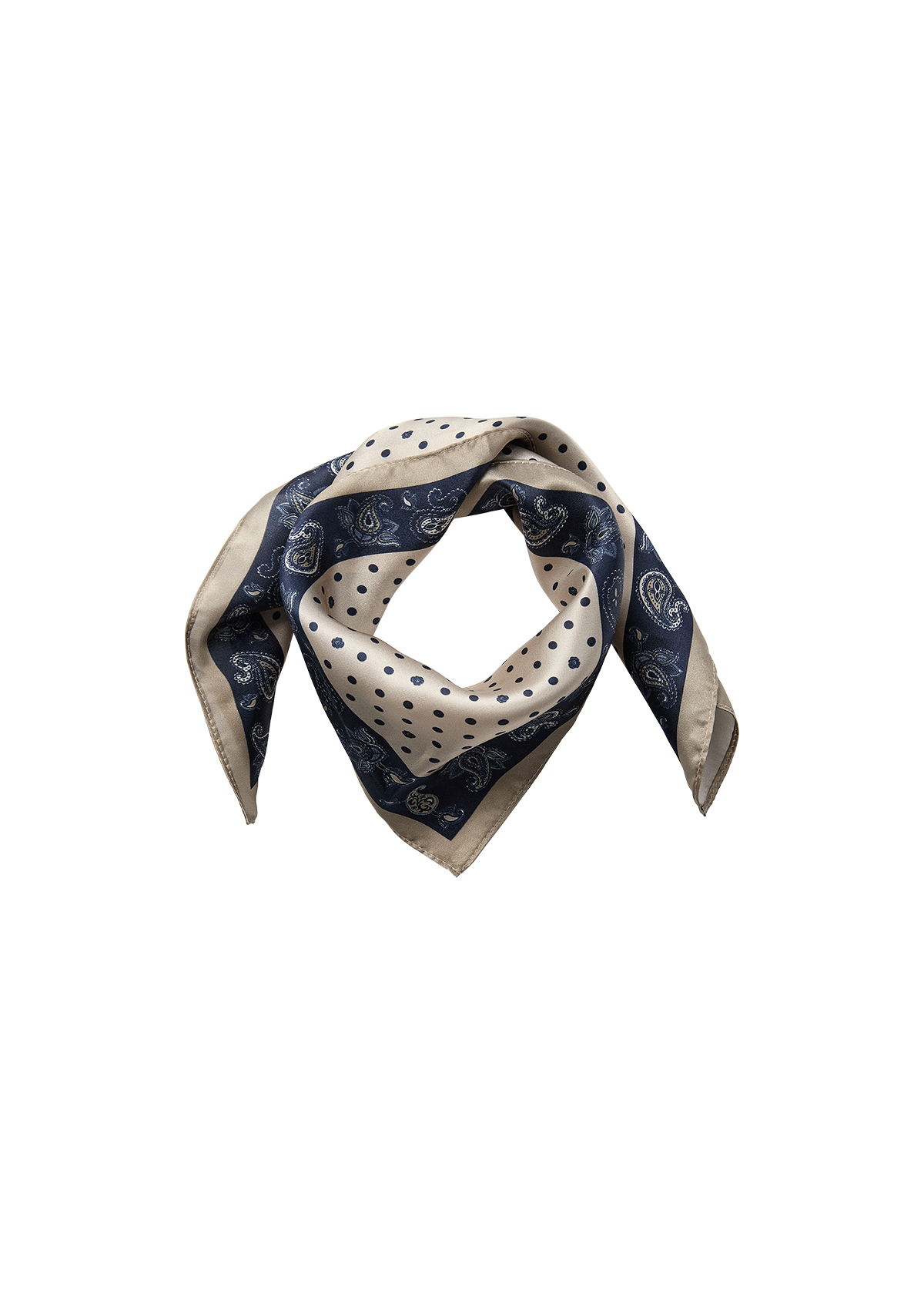 SC-GIANNA 1 Blåmönstrad  scarf 