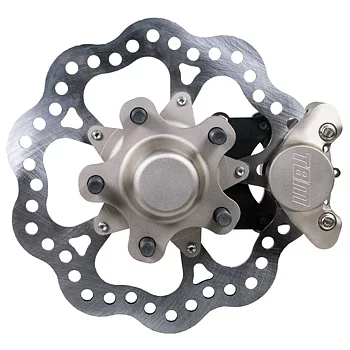Drag Racing Front 2 piston Brake Kit (w/ New Aluminum Hub)