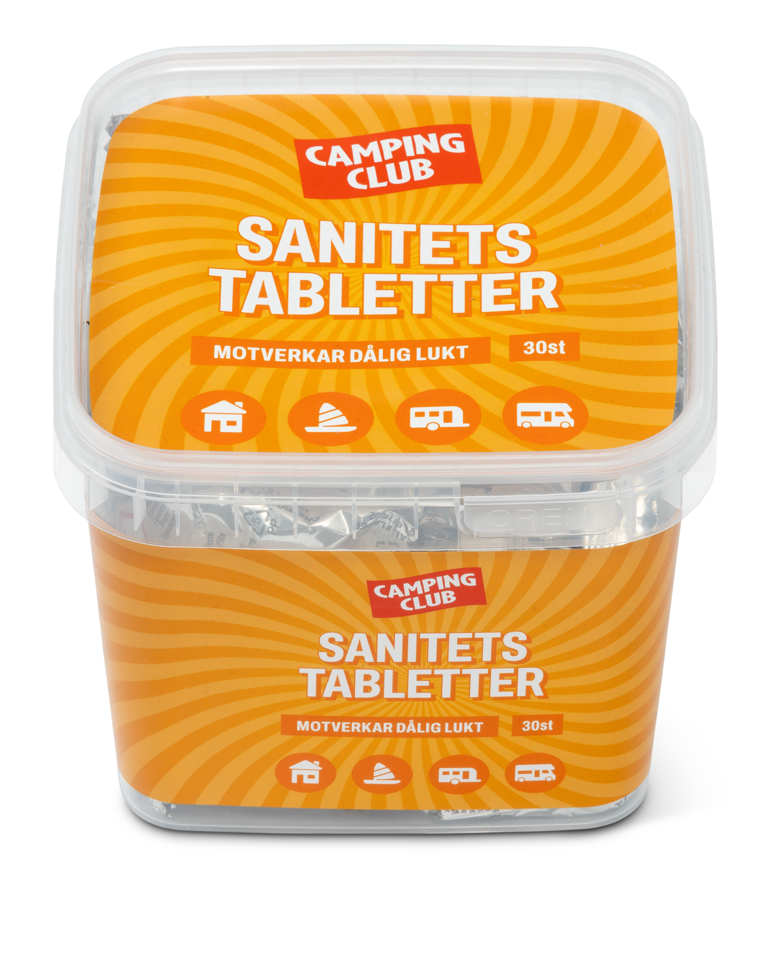 Sanitetstabletter toa