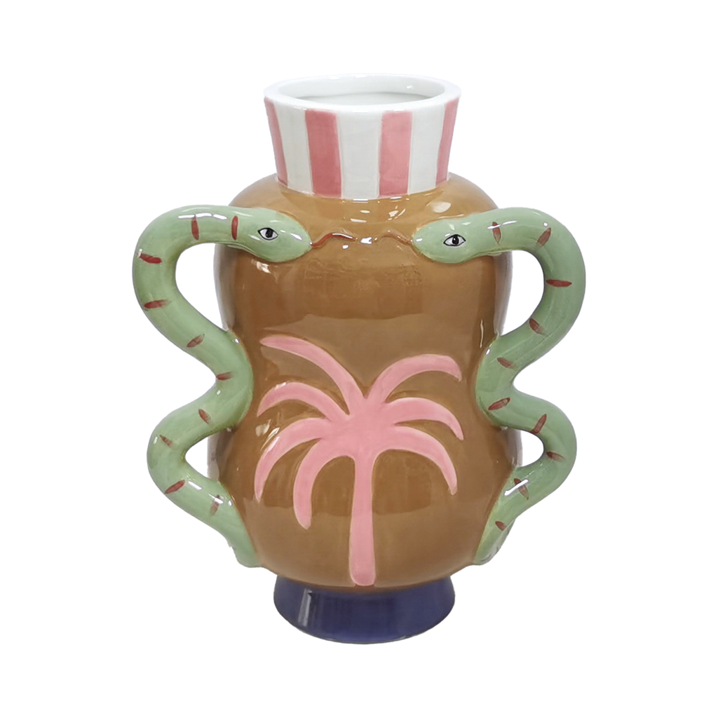 Vase snakes multicolor