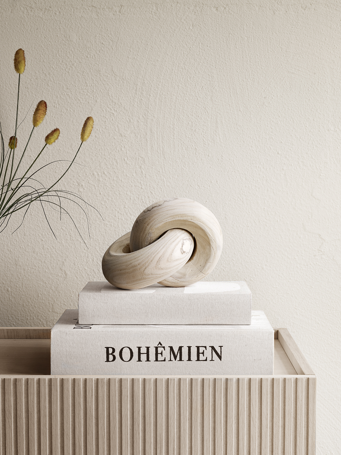 Knot - Decoration - Wood - 19x13x13 cm