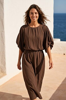 Dress brown