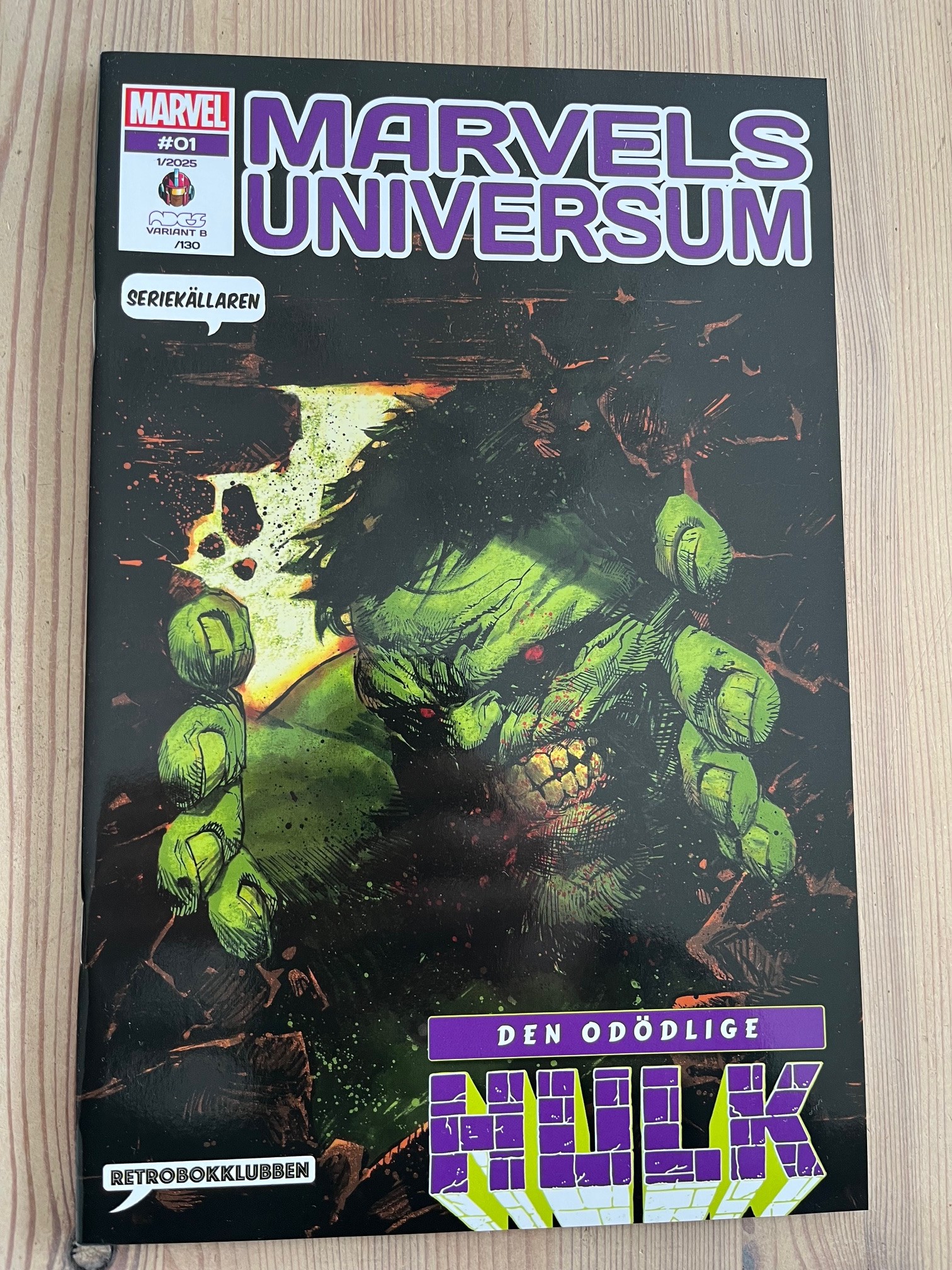 Marvels Universum #1B