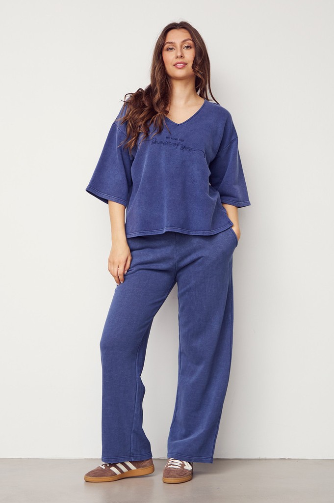 Heike Pant - Washed Navy - Isay - 5