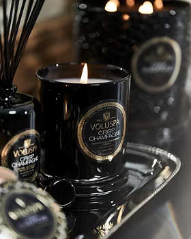 Voluspa Crisp Champagne Boxed Candle