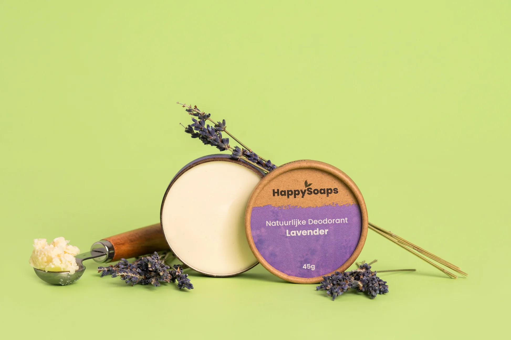 Naturlig Deodorant Lavender, Happy Soaps  - 2