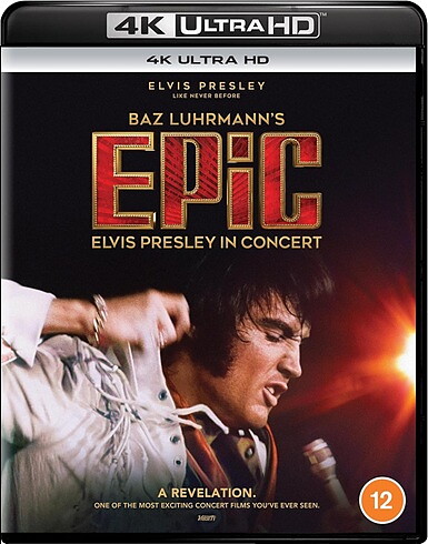 EPiC: Elvis Presley In Concert (BLU-RAY 4K ULTRA HD)