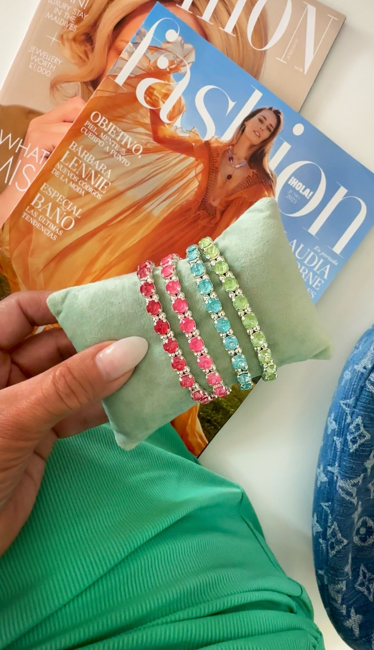 Bracelet Maxine Paradise Blue Lux  Silver - 2