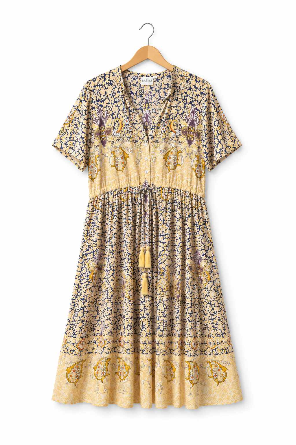 Malkaa Gloria Yellow Dress