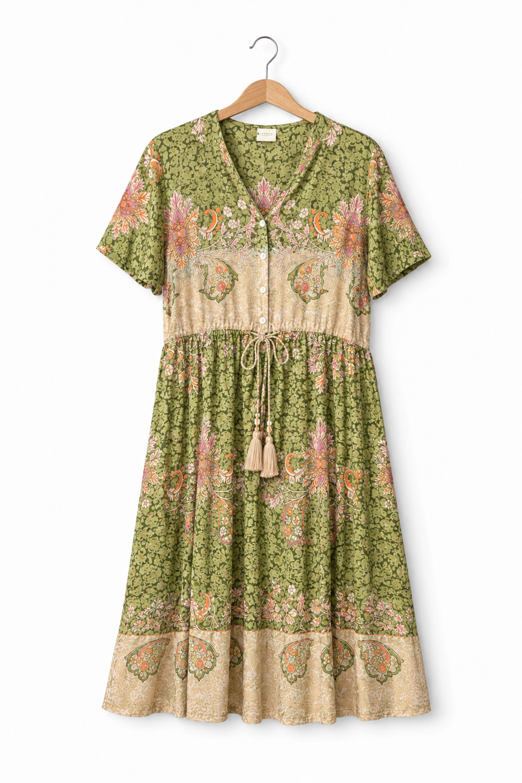 Malkaa Dress Green