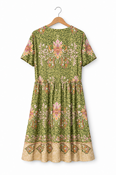 Malkaa Dress Green