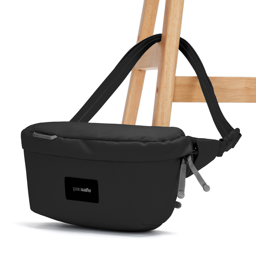Stöldsäker väska - PACSAFE GO Anti-theft Sling Pack Black - 8