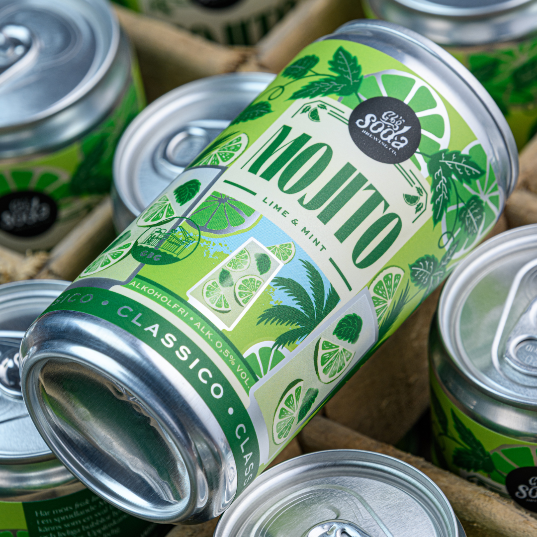 Mocktail GBG Soda Mojito - Endast avhämtning - 2