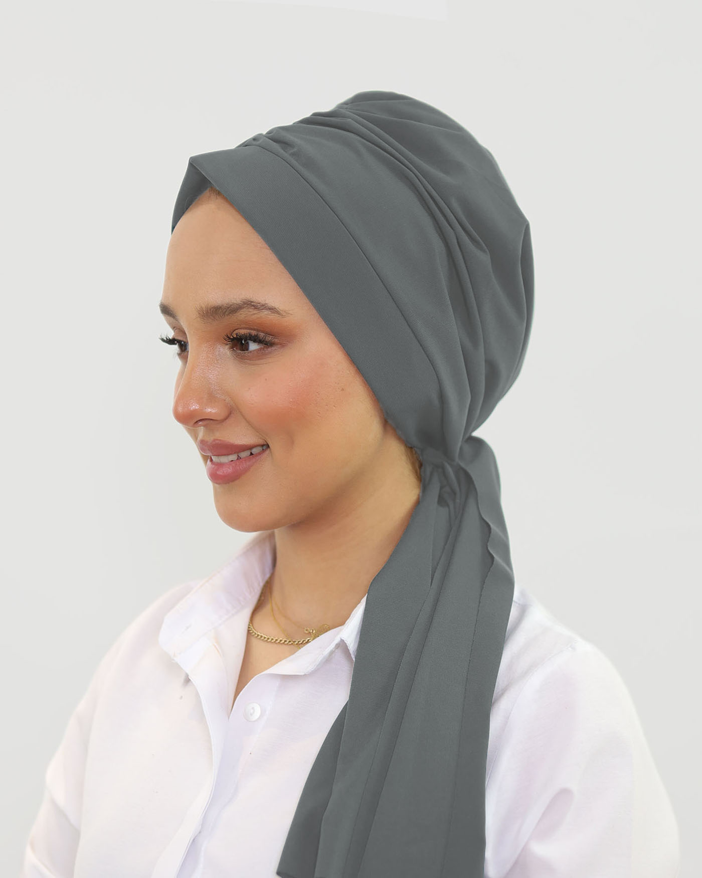 Turban - Fay - Medium Gray - 2