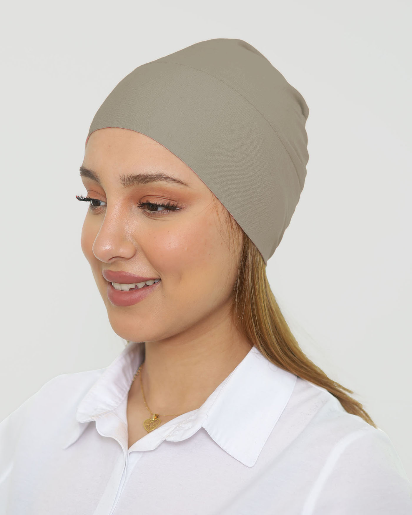 Cap - Whole-coverage - Nude Beige