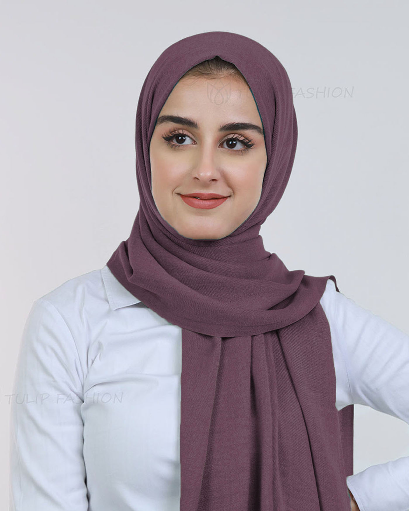 Hijab - Pashmina - Purple Jam - 2