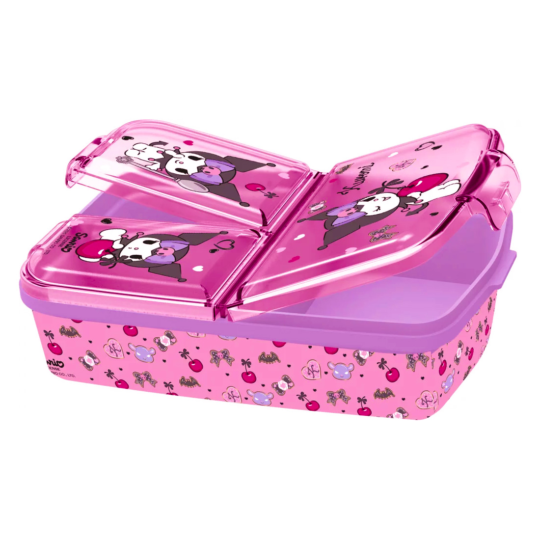 Kuromi Lunchlåda med flera fack, Smörgåslåda - 2