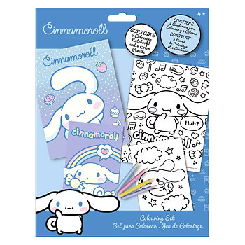 Cinnamoroll Målarböcker med Färgpennor