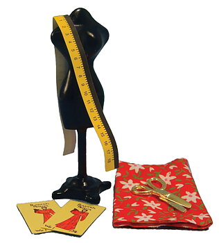 Dress model white scale 1:24