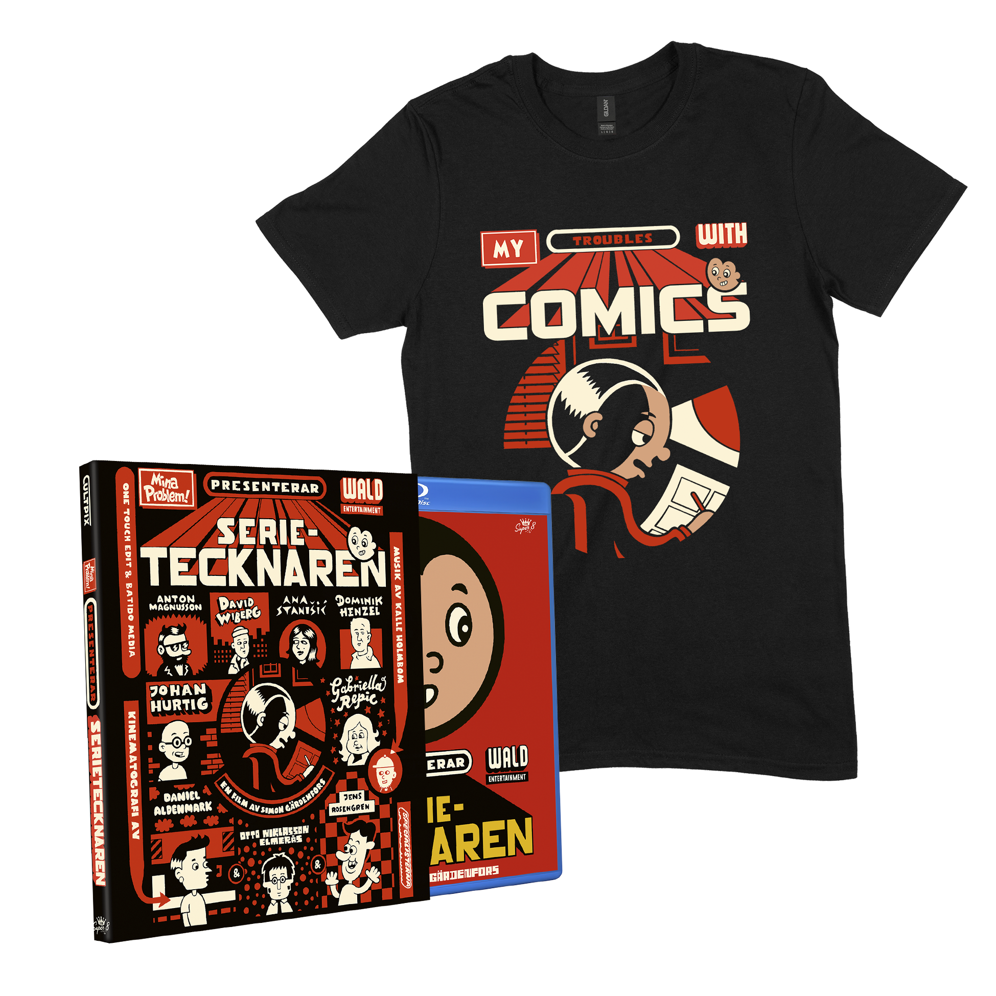 SERIETECKNAREN, BLU-RAY (SLIPCASE) T-SHIRT BUNDLE